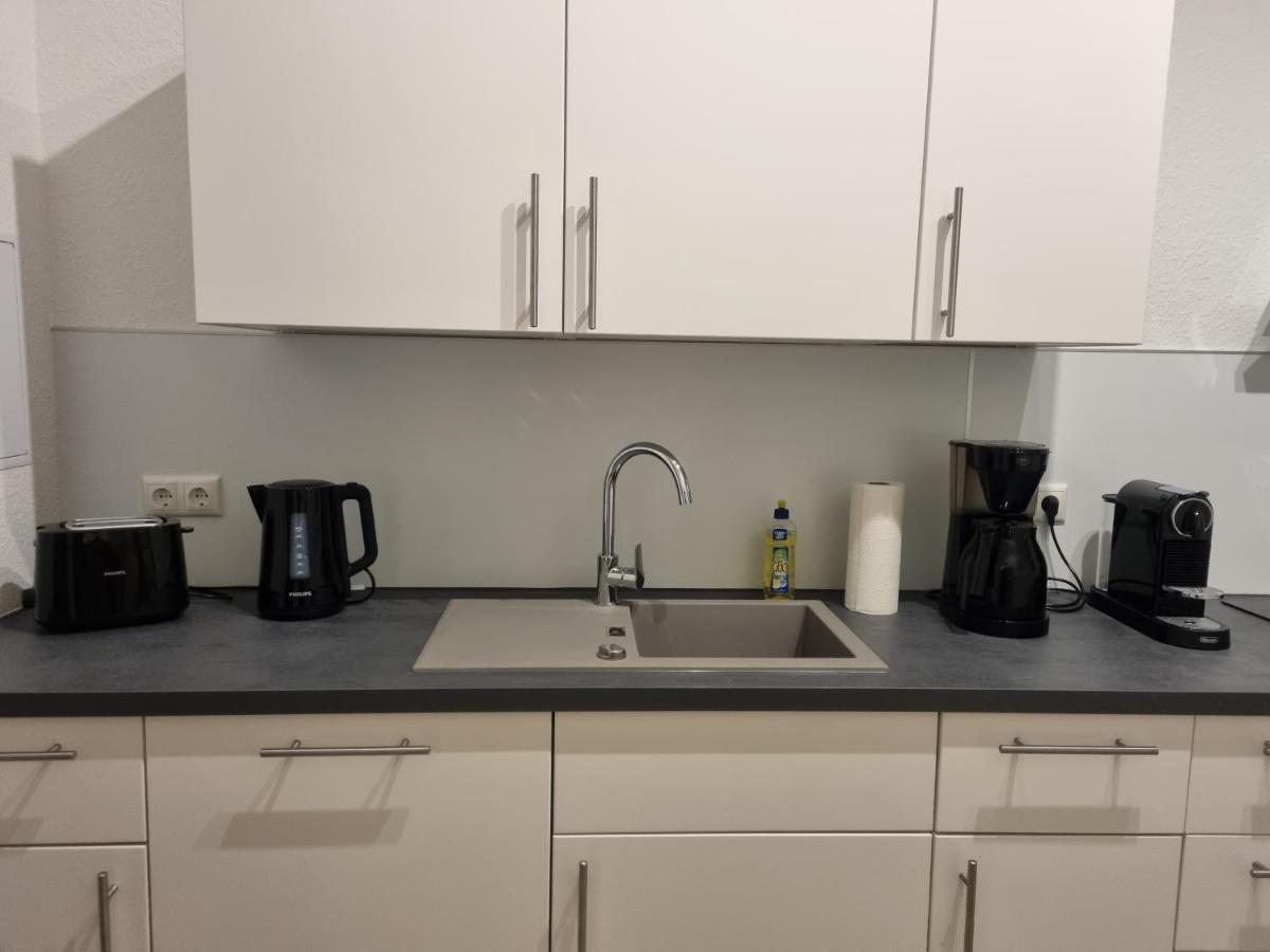 Maremar - Design Apartment - Luxus Boxspringbett - Zentral - Kueche - Arbeitsplatz - Highspeed Wlan Gera Buitenkant foto