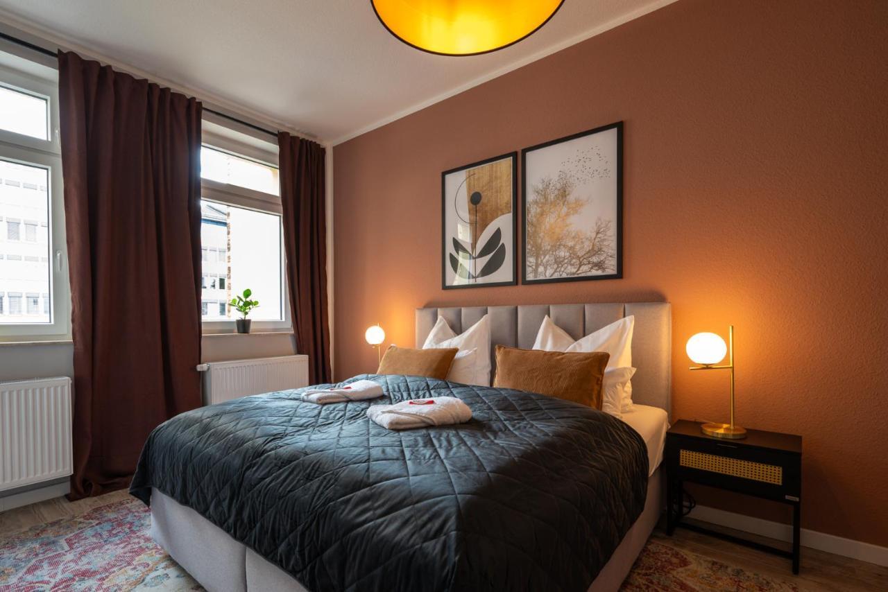 Maremar - Design Apartment - Luxus Boxspringbett - Zentral - Kueche - Arbeitsplatz - Highspeed Wlan Gera Buitenkant foto